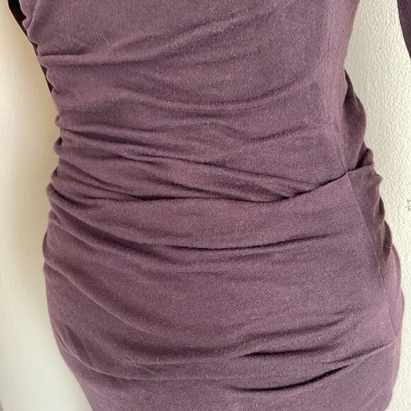 James Perse Brown Long Sleeve BodyCon Pencil Dress - Size 1 (XS/S) - Picture 7 of 10